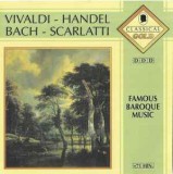 CD Vivaldi - Handel - Bach - Scarlatti &lrm;&ndash; Famous Baroque Music, original, Clasica