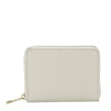 Cumpara ieftin Portofel mic crem din piele naturala 8912 07