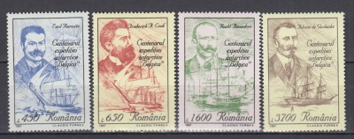 1997 LP 1440 CENTENARUL EXPEDITIEI ANCTARTICE BELGICA SERIE MNH foto