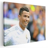 Tablou Cristiano Ronaldo fotbalist 1568 Tablou canvas pe panza CU RAMA 30x40 cm