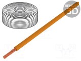 Cablu LAPP H07Z-K litat 6mm2 portocaliu FRNC 450V/750V clasa 5