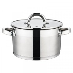 Cratita Inox Inductie Capac Sticla 20x12cm 3.5l Grunberg GR7020 foto