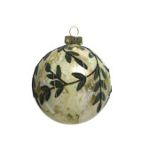 Cumpara ieftin Glob decorativ - Baubles Glass Lacquer, Glitter Leaf, Branch | Kaemingk