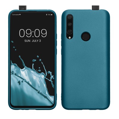 Husa Kwmobile pentru Honor 9X, Albastru, Silicon, KWM000020IH001C foto
