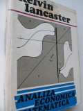 Analiza economica matematica - Kelvin Lancaster