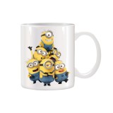 Cana alba ceramica personalizata Minions, INOVATIX&reg;. 330ml