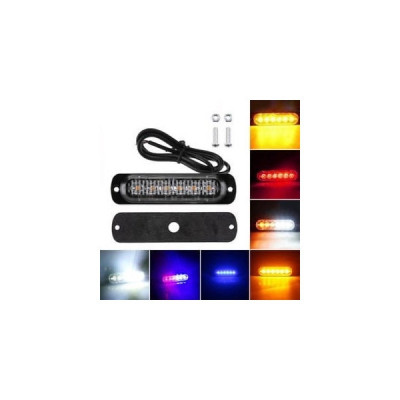 Lampa LED stroboscopica profesionala diverse culori 12-24V Cod: ART04T - Rosu Automotive TrustedCars foto