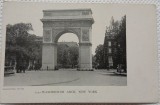 Carte postala, Washington Arch, New York, perioada interbelica