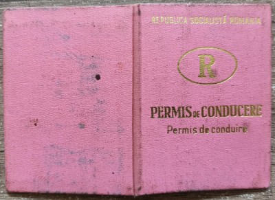Permis de conducere RSR 1968, Ioan C. Popescu foto