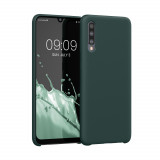 Husa kwmobile pentru Samsung Galaxy A50, Silicon, Verde, 48715.169, Carcasa