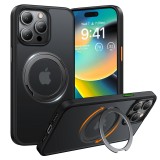 Husa pentru iphone 15 pro max - torras ostand pro series - black