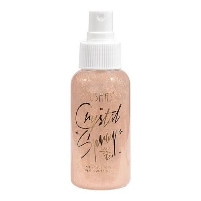 Spray iluminator de corp, Ushas, Crystal, 02, 80 ml foto