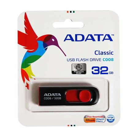 Stick 32GB, C008, Adata - 401536