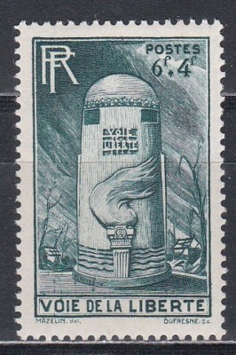 Franta 1947 - Drumul spre Libertate, MNH foto
