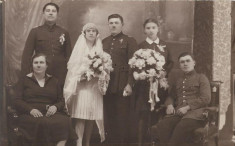 A142 Fotografie militari romani nunta 1929 foto