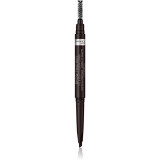Rimmel Brow This Way creion pentru sprancene perie 2 in 1 culoare 004 Soft Black 0,25 g