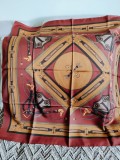 Batic/Esarfa Matase 90x90 cm, Elegant, Dama
