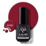 005 Dark Cherry | Laloo gel polish 15ml, Laloo Cosmetics