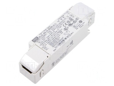 Alimentator pulsatoriu LED 40W 9&amp;divide;54VDC 600mA&amp;divide;1,4A 100&amp;divide;305VAC foto