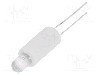 Dioda LED 5mm, alb cald, convex, 1.2...1.5V, OPTOSUPPLY - OSM5DK5111A-1V