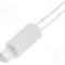 Dioda LED 5mm, alb cald, convex, 1.2...1.5V, OPTOSUPPLY - OSM5DK5111A-1V