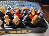 Lot vintage de 25 mini stampile star wars