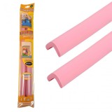 Banda Protectie Muchii Si Margini Set 2 buc 40cm Spuma Roz Pastel