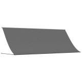 Cumpara ieftin Copertina retractabila, antracit, 350x150 cm, textil si otel