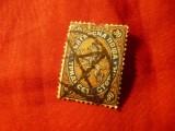 Timbru 30 stotinki Bulgaria 1881 , emisiunea II ,stamp. stea