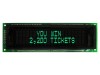 Afișaj VFD alfanumeric 20x2 verde