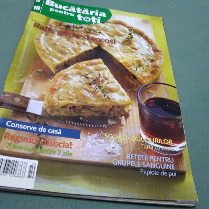 REVISTA BUCATARIA PENTRU TOTI NR.10-2008