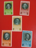 IORDANIA, PERSONALITĂȚI - SERIE MNH IMPERF.