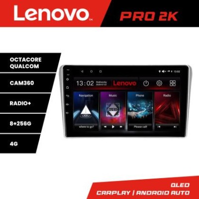 Navigatie Toyota Avensis 2003-2008 Lenovo Kit-avensis03 8 core QLED 2K 8+256 360 Android Waze USB Navigatie Internet Youtube Radio CarStore Technology foto