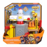 PATRULA CATELUSILOR RUBBLE SI ECHIPA LANSEAZA SI ROTESTE NAVA SPATIALA SuperHeroes ToysZone