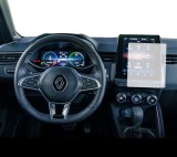 Folie Protectie Display Navigatie, Duragon, Renault Clio 2023+ Duragon 9.3 inch, silicon Transparent, Anti-zgarieturi, Kit instalare