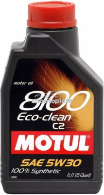 Ulei motor Motul 8100 Eco-Clean+ 5W30 1L 8100 ECO-CLEAN+ 5W30 1L foto