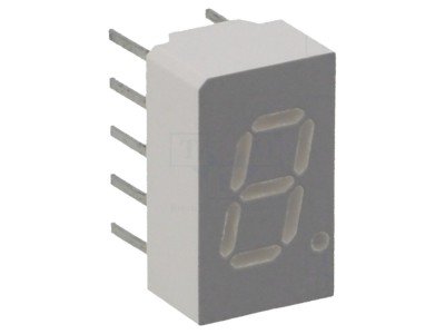 Afișaj LED 7 Segmente 7.62mm Roșu foto