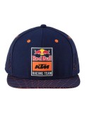 Red Bull KTM șapcă flat Grid navy - Dospěl&aacute; univerz&aacute;ln&iacute;
