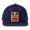 Red Bull KTM șapcă flat Grid navy - Dospěl&aacute; univerz&aacute;ln&iacute;