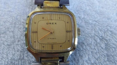 OREX DE DAMA , MECANIC , 17 RUBINE , FUNCTIONEAZA . foto