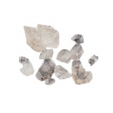 Diamant herkimer brut lot 4-12mm 10g, Stonemania Bijou