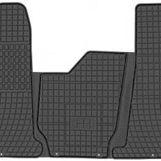 Set Covorase Auto Cauciuc Negro Ford Transit 6 2000-2006 3 Piese D0072