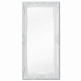 Cumpara ieftin Oglinda verticala in stil baroc, 100 x 50 cm, alb