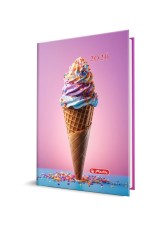 AGENDA DATATA A5, MOTIVE, 352 PAGINI, COPERTA BURETATA, MOTIV ICE CREAM 2026
