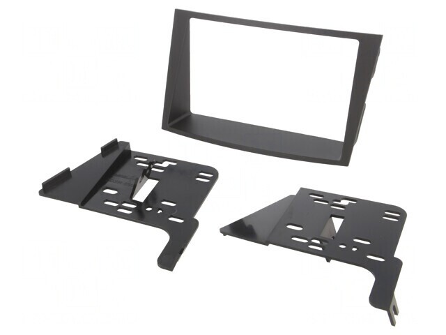 Cadru radio auto 2 DIN negru Subaru