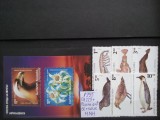 1995-Bulgaria-Conf.asupra naturii+fauna antarctica-bl229+serie-MNH-Perfect, Nestampilat