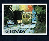 Grenada 1984 - Tramvai, Melbourne, colita neuzata