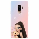 Husa silicon pentru Samsung S9 Plus, Selfie With Sweet Dog