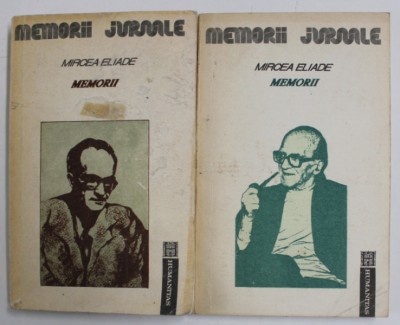 MEMORII , VOLUMELE I - II de MIRCEA ELIADE , 1991 foto