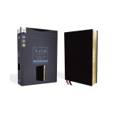 Nasb, Thinline Bible, Large Print, Bonded Leather, Black, Red Letter Edition, 1995 Text, Comfort Print